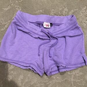 Lucy Lavender Casual Shorts